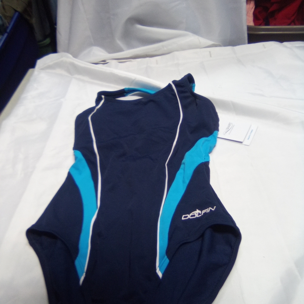 Dolphin blue swimming suit size 6
